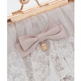 レースフリルがま口バッグ | axes femme | 詳細画像17 