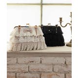 レースフリルがま口バッグ | axes femme | 詳細画像2 