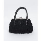 レースフリルがま口バッグ | axes femme | 詳細画像3 