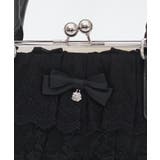 レースフリルがま口バッグ | axes femme | 詳細画像8 