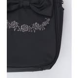 撥水ナイロンＷリボンボストン | axes femme | 詳細画像20 