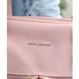 撥水ナイロンＷリボンボストン | axes femme | 詳細画像4 