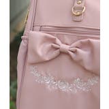 撥水ナイロンＷリボンボストン | axes femme | 詳細画像5 