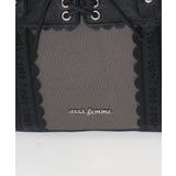 ローズスカラップ配色バッグ | axes femme | 詳細画像25 