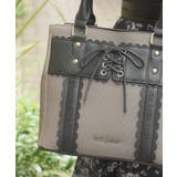 ローズスカラップ配色バッグ | axes femme | 詳細画像7 