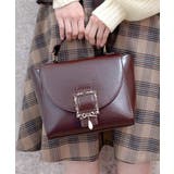 茶 | ビジューバックル付きバッグ | axes femme