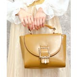 カラシ | ビジューバックル付きバッグ | axes femme