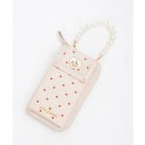 ハート刺繍スマホポシェット | axes femme | 詳細画像2