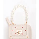 ハート刺繍スマホポシェット | axes femme | 詳細画像3