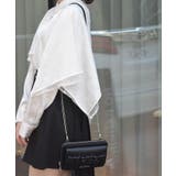 リボンキルトヨコ型ショルダー | axes femme | 詳細画像3