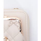 リボン刺繍キルトショルダー | axes femme | 詳細画像4 