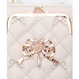 リボン刺繍キルトショルダー | axes femme | 詳細画像5 