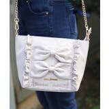 生成り | 撥水ナイロンリボンショルダー | axes femme