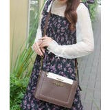 茶 | レターポーチ付きショルダー | axes femme