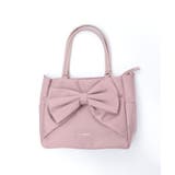 リボン付撥水ナイロントート | axes femme | 詳細画像2