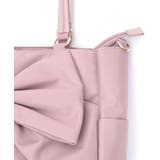 リボン付撥水ナイロントート | axes femme | 詳細画像4