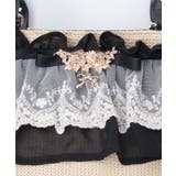 レースフリルかごトート | axes femme | 詳細画像19