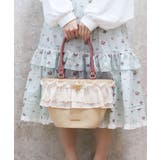 ピンク | レースフリルかごトート | axes femme