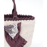 ビッグリボンファーバッグ | axes femme | 詳細画像11 