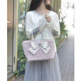 ビッグリボンファーバッグ | axes femme | 詳細画像4 