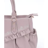 ローズ刺繍フリルＡ４トート | axes femme | 詳細画像10 