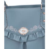 ローズ刺繍フリルＡ４トート | axes femme | 詳細画像21 