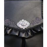 ローズ刺繍フリルＡ４トート | axes femme | 詳細画像3 