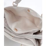 撥水ナイロン連リボントート | axes femme | 詳細画像16 