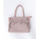 撥水ナイロン連リボントート | axes femme | 詳細画像19 