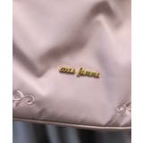 撥水ナイロン連リボントート | axes femme | 詳細画像3 