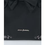 撥水ナイロン連リボントート | axes femme | 詳細画像31 