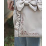 撥水ナイロン連リボントート | axes femme | 詳細画像7 