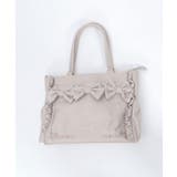 撥水ナイロン連リボントート | axes femme | 詳細画像9 