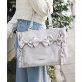 生成り | 撥水ナイロン連リボントート | axes femme