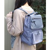 撥水ナイロン刺繍使いリュック | axes femme | 詳細画像1