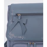 撥水ナイロン刺繍使いリュック | axes femme | 詳細画像22