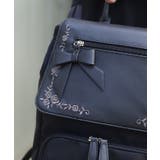 撥水ナイロン刺繍使いリュック | axes femme | 詳細画像6