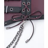 レースアップコルセットベルト | axes femme | 詳細画像12 