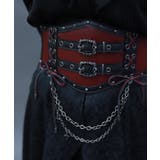 レースアップコルセットベルト | axes femme | 詳細画像2 