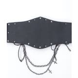 レースアップコルセットベルト | axes femme | 詳細画像25 