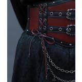 レースアップコルセットベルト | axes femme | 詳細画像3 