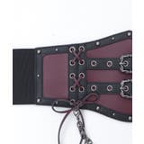 レースアップコルセットベルト | axes femme | 詳細画像9 