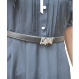 シルバー | 薔薇金具リバーシブルベルト | axes femme