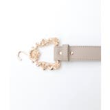 装飾フック金具合皮ベルト | axes femme | 詳細画像2 