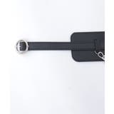 チェーン付き太幅合皮ベルト | axes femme | 詳細画像12 