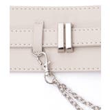 チェーン付き太幅合皮ベルト | axes femme | 詳細画像6 