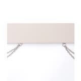 チェーン付き太幅合皮ベルト | axes femme | 詳細画像8 