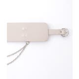 チェーン付き太幅合皮ベルト | axes femme | 詳細画像9 