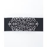 ローズモチーフ太幅ゴムベルト | axes femme | 詳細画像10