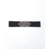 ローズモチーフ太幅ゴムベルト | axes femme | 詳細画像2